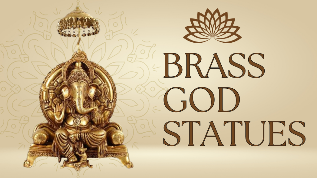 God brass statues